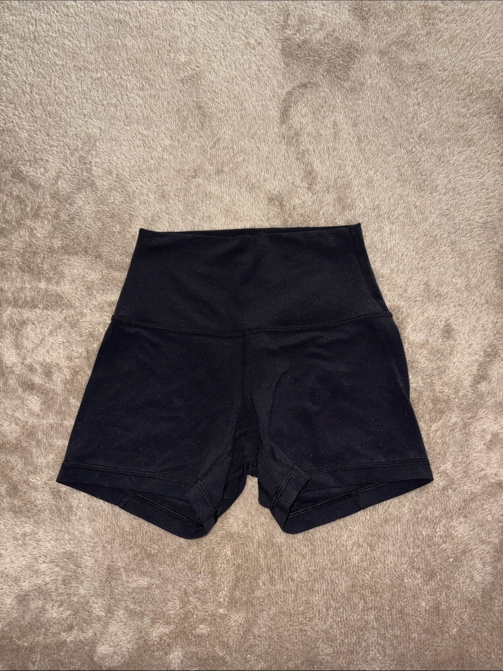 Lululemon Align Black High-Waist Shorts